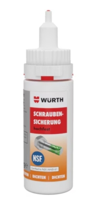 Würth 0893270025 Pojištění šroubů, vysoká pevnost 25g
