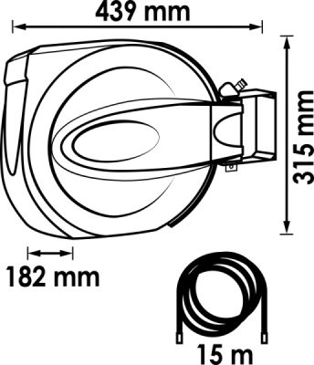 Vigor V7143-10 Naviják hadice