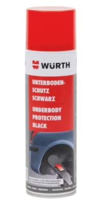 Würth 0892073 Ochrana podvozku, černá nepřelakovatelný 500ml