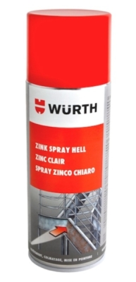 Würth 0893114 Základní zinková ochrana, světlý 400ml