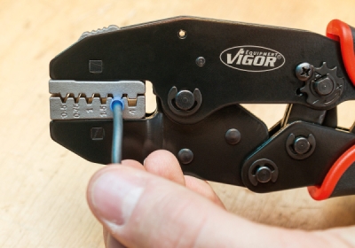 Vigor V2499 Sada krimpovacích kleští 6 Ks