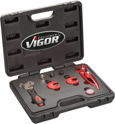 Vigor V5513 Sada lemovačky trubek 9 Ks