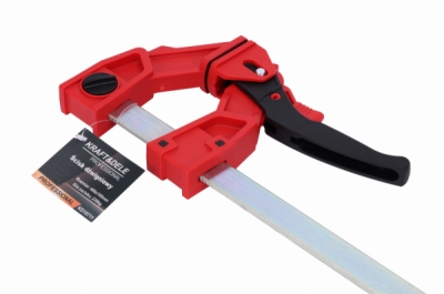 Kraft&Dele KD10711, Tesařská svěrka 400 x 100 mm | nosnost 230 kg, rychloupínací systém