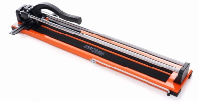 Kraft&Dele KD10673, Řezací stroj na dlaždice | délka řezu 1200 mm, šířka střihu 14 mm, základna 165 mm