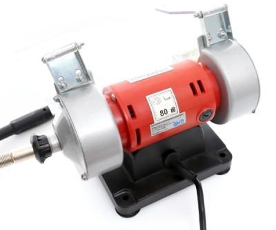 Kraft&Dele KD544, Stolní bruska 200W | plynulé otáčky až 9 900 ot./min