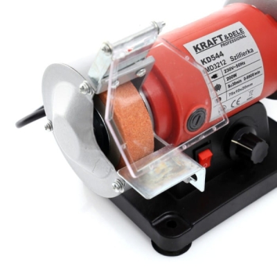 Kraft&Dele KD544, Stolní bruska 200W | plynulé otáčky až 9 900 ot./min