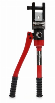 Kraft&Dele KD10340, Hydraulický lis | krimpování 16-300 mm2, 10 T drticí síla, dělené matrice