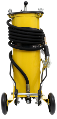 Kraft&Dele KD1441, Nožní mazací pistole 6L | 25 MPa, hadice 4 m, robustní provedení