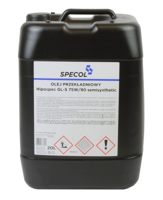 Specol Hipospec GL-5 semisynthetic 75W-90 20L