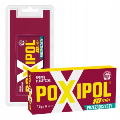 Poxipol Univerzální lepidlo dvousložkové, bezbarvé, silné 16 g/14ml