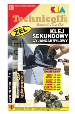 Technicqll Sekundové lepidlo 2g