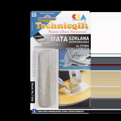 Technicqll Skleněná zpevňující podložka na pryskyřice 22x62 cm