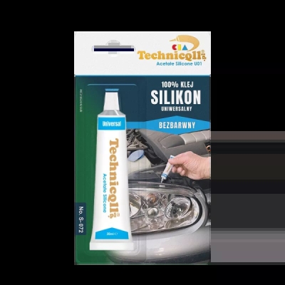 Technicqll Univerzální silikon v malé tubě, transparentní 20ml