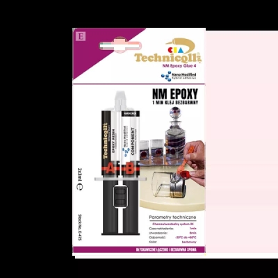 Technicqll Epoxidové lepidlo 1min bezbarvé 2x3ml