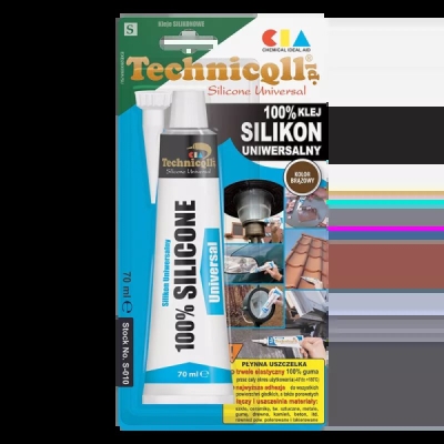 Technicqll Univerzální silikon hnědý 70ml
