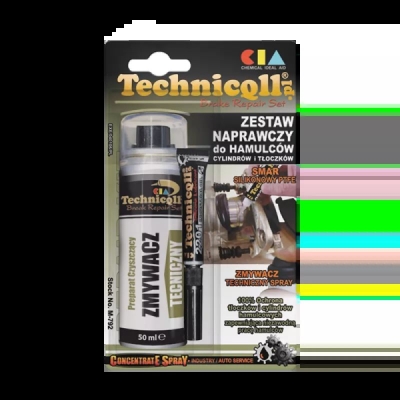 Technicqll Sada na opravu brzd 50ml + 6ml