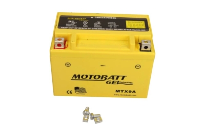 Motobatt GEL 12V 9Ah 140A MTX9A