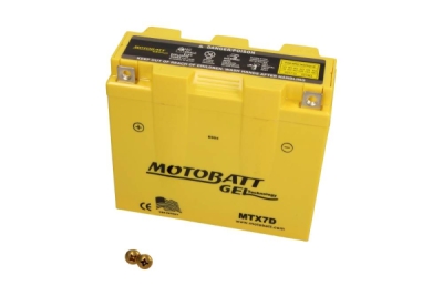 Motobatt GEL 12V 7Ah 110A MTX7D