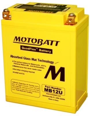 Motobatt 12V 15Ah 160A MB12U