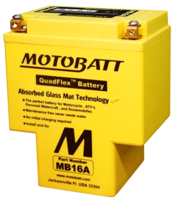 Motobatt 12V 16,5Ah 210A MBTX14AU