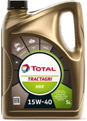 Total Tractagri HDX 15W-40 5L