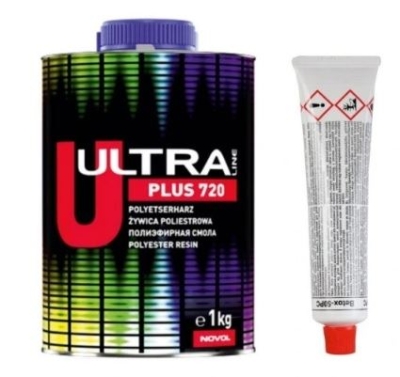 Novol 91109 Ultra Plus 720 - Polyesterová pryskyřice s tužidlem 1kg