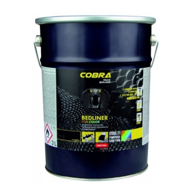Novol 90536 Cobra Bedliner For Color - Tónovatelný ochranný nástřik 3L