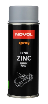 Novol 90407 Cynk Spray - Zinkový antikorozní nástřik 400ml