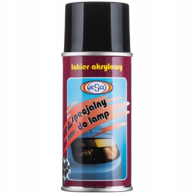 Wesco 110901C Barva na ztmavení světel, černá 150ml