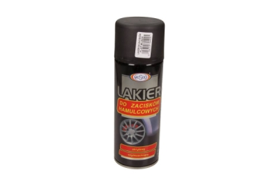 Wesco 131009E Akrylový lak na brzdové třmeny RAL9021, flat black 400ml