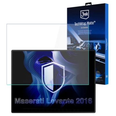 3mk Matná ochranná fólie na displej navigace pro Maserati Levante 2016- – TechWrap Matte™ Center Display