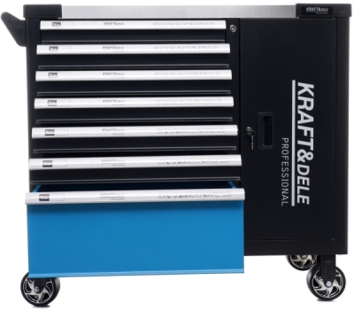 Kraft&Dele KD1069, Skříňka na nářadí 309EL | 7 zásuvek, 1100 x 500 x 860 mm, 86 kg **