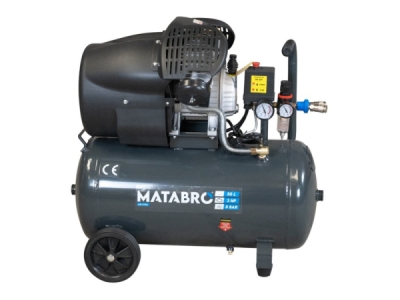 Matabro MB-K106, Olejový kompresor 50l, 230V s odlučovačem | 3500W