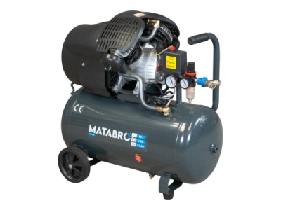 Matabro MB-K106, Olejový kompresor 50l, 230V s odlučovačem | 3500W