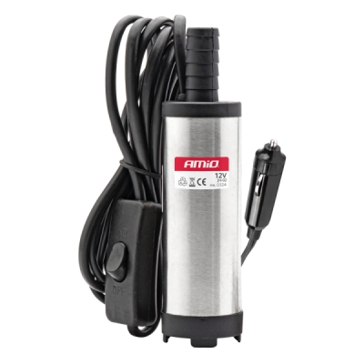 Amio 03242 Elektrické čerpadlo na naftu 12V ponorné, průměr 38 mm