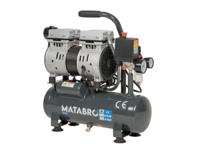 Matabro MB-K201, Bezolejový kompresor 6l, 230V, 2 písty | 550W