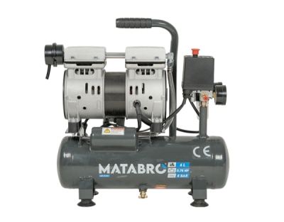 Matabro MB-K201, Bezolejový kompresor 6l, 230V, 2 písty | 550W