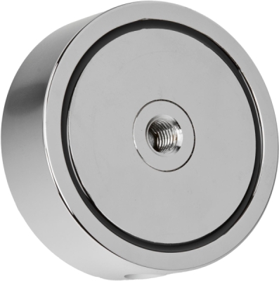 Kraft&Dele KD10416 Magnetický držák neodymový magnet 240 kg | Neodymový permanentní magnet s karabinou a odolným pouzdrem