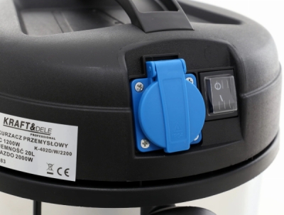 KD483, Průmyslový vysavač 20 l 1200 W