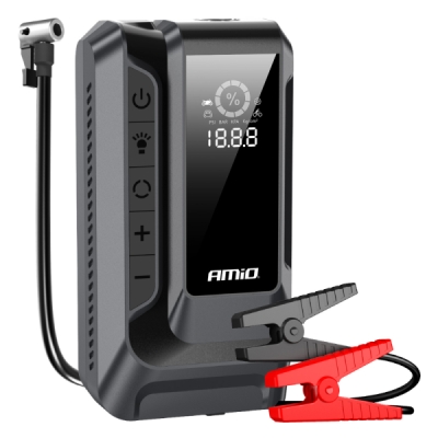 Amio 04677 Startovací zařízení 4in1 12V 12Ah 1600A