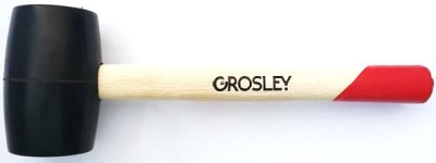 Grosley GR58007 Gumové kladivo s dřevěnou rukojetí 450 g