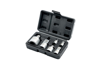 Grosley GR51034 Sada redukcí 1/4"–3/4", 6 ks, CrV ocel
