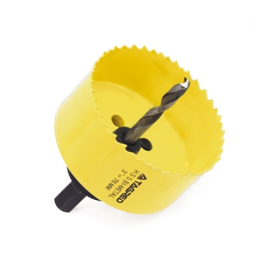 Vykružovací vrtáky 17 ks, 3/8", 7/16" HEX, 19 - 76 mm, TA1108