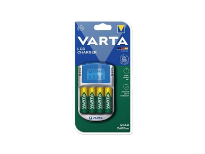 Varta Nabíječka LCD 57070+4xAA 5716 2600mA