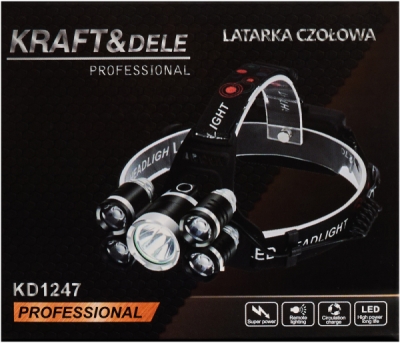 KD1247, Čelová svítilna