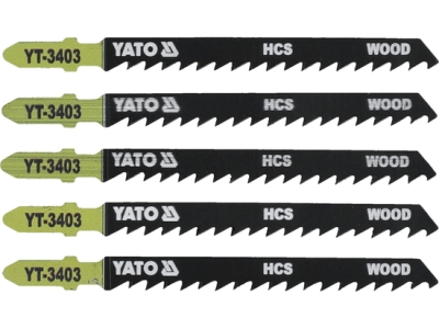 Yato YT-3403 Pilové listy na dřevo TYP T 6TPI 5Ks