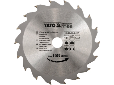 Yato YT-6055 Řezný kotouč 160x18Tx20mm