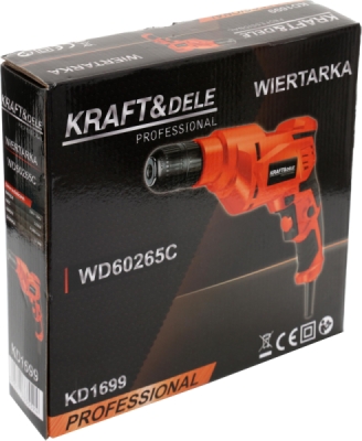 KD1699, Elektrická vrtačka 1200W | 0–2880/min | 13 mm