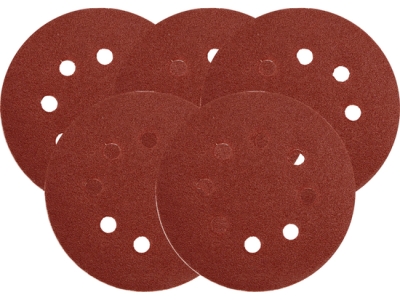 Yato YT-83454 Brusný kotouč 125 mm P100 s otvory 5 ks suchý zip