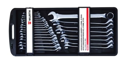Würth 5754211925 Sada kombinovaných klíčů, eliptické, zalomené 25Ks 6-32mm